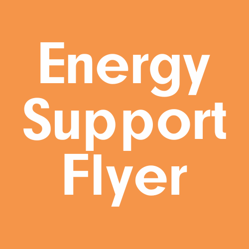 Energy support flyer 